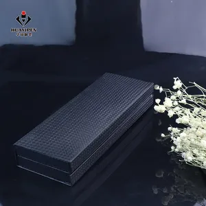 Class Carbon Fiber Pen Box Black Customize Customer Logo Case