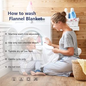 Couverture en polaire de flanelle blanche en peluche confortable <span class=keywords><strong>avec</strong></span> couverture blanche imprimée pour impression par sublimation en toutes saisons - Product Image 5