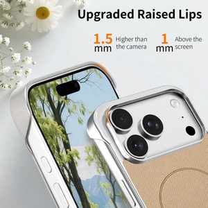 เคสโทรศัพท์แม่เหล็กผ้าคุณภาพสูงสำหรับ iPhone 18 12 13 17 Pro Max 14 15 16 Plus 17 Air  บางเฉียบไร้ขอบ ป้องกันแรงกระแทก - Product Image 5