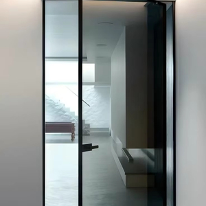 Puerta Pivotante de Partición Deslizante en Oferta Exclusiva, Puerta Pivotante Comercial con Puerta <span class=keywords><strong>Frontal</strong></span> de Vidrio Inteligente Personalizable - Product Image 4