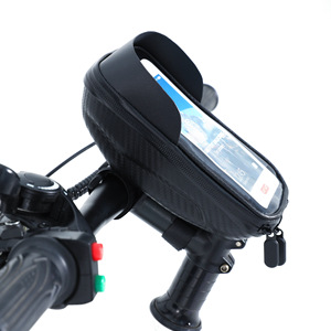 Bolsa elegante para manillar de bicicleta, alforja para pantalla táctil, soporte para teléfono - Product Image 4