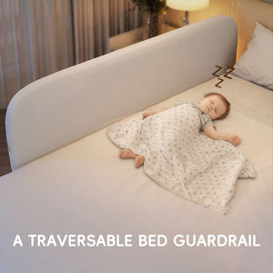 SUNNUO 2025 nouveau Portable Durable taille personnalisable détachable enfant barrière de sécurité bébé berceau rambarde - Product Image 2