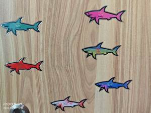 25新款BLNIEECE Paul & Shark定制PVC防水卡通贴纸厂家批发手机装饰材料 - Product Image 3