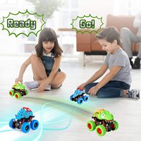Dinosaure petit jouet voiture Pull Back Véhicules Jouets Monster Truck Voitures Dinosaure Jouets Cadeaux D'anniversaire De Noël