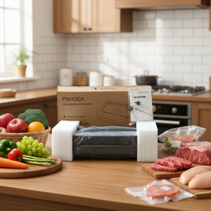 Scelleuse sous vide pour sacs en plastique de cuisine portable PW420A avec conception compacte automatique - Product Image 6