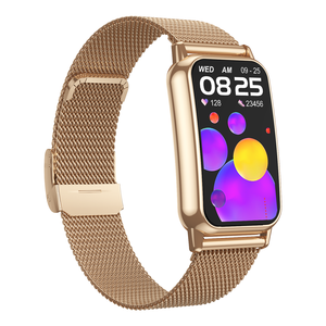 Reloj inteligente dorado de lujo para Mujeres Hombres IP67 Reloj inteligente a prueba de agua con CE ROHS Reloj inteligente original de alta calidad <span class=keywords><strong>Android</strong></span> IOS - Product Image 4