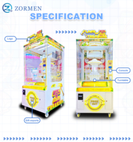 Nouveautés : Distributeur de prix commercial à monnayeur pour jeux de marteaux à cadeaux, machine de jeu d'arcade à marteaux pour centres commerciaux