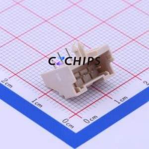 S04B-XASK-1(LF)(SN) Wire-to-Board Pin Header Bent Lead Through Hole,P=2.5mm Connector 1x4P 2.5mm Right Angle Insert XA - Product Image 1