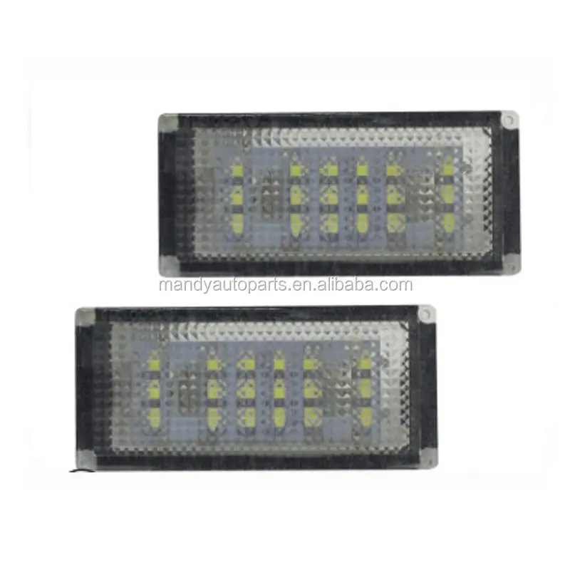 Auto parts and accessories LED Rear License Plate Lights For BMW 2D 4D E46 License Plate Lamp