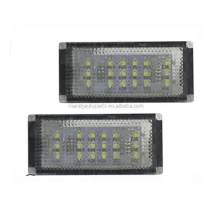 宝马2D 4D E46牌照灯的汽车零件和附件发光二极管后牌照灯