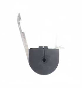 Accessoire de câble à fibres optiques ADSS ASU Pince de suspension à crochet en J pour pièces de télécommunications - Product Image 4