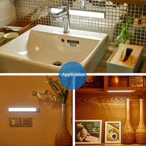 Portable Rechargeable <b>Battery</b> LED Motion <b>Sensor</b> Under Cabinet <b>Light</b> - Product Image 6
