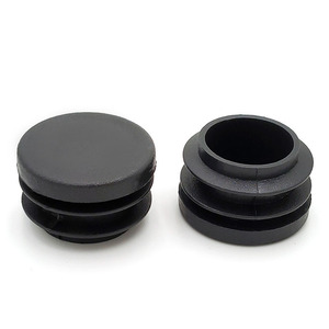 Bouchon rond en plastique Shi Hong pour meubles, couvercle de trou plat pour tuyau en acier, anti-poussière et antidérapant - Product Image 3