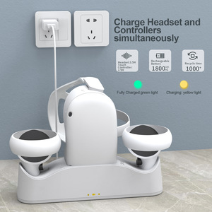 Estación de carga de precio barato de fábrica, consola de carga simultánea y controladores para <span class=keywords><strong>Oculus</strong></span> para accesorios Quest 2 VR - Product Image 3