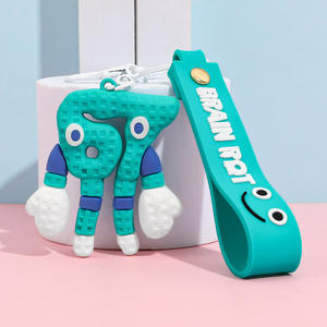 Porte-clés Six Seven 67 Meme, Porte-clés 6-7 avec dictons populaires, expressions amusantes et slang tendance, accessoire pour sac à dos - Product Image 2