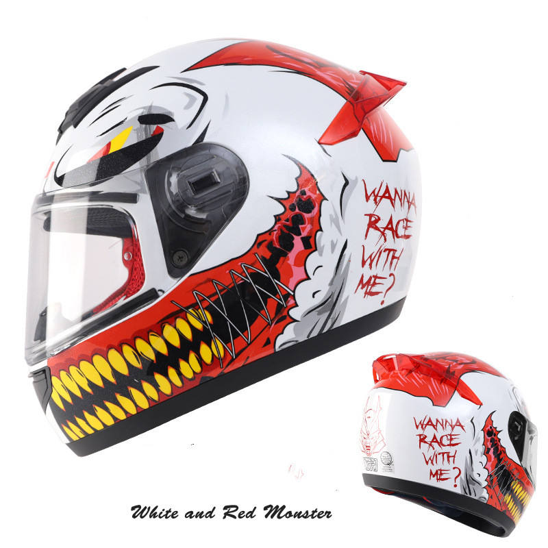 Popular Design Full Face Mask Best Motorcycle Man Carbon Fiber Helmet