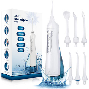Profession elle schnur lose tragbare elektrische Wasser <span class=keywords><strong>flosser</strong></span> 300ml für die Zahnpflege im Haushalt und auf Reisen - Product Image 1