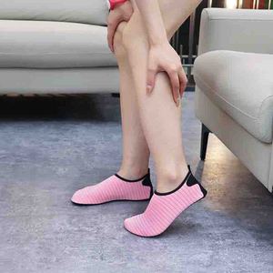 Zapatos Deportivos para Mujer y Hombre, para Entrenamiento en Interiores, Suela Suave Antideslizante, para Yoga, Saltar la Cuerda, Correr, con Suela de Goma Rosa y Negra, EVA - Product Image 3