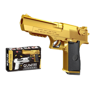 デザートイーグル 手動排莢式 トイガン ゴールド・グレー・ブラック・エビルグラフィティカラー - Product Image 1