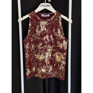 Body de Mujer Fiori sin Tirantes con Cuello Redondo, Elástico, de Spandex y Poliéster, con Impresión por Transferencia de Calor - Product Image 1