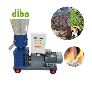 DIBO CE Certified Best Seller Electric Pet Food & Fish Feed Pellet Machine Livestock Feeding Device Farms Home Use Made China