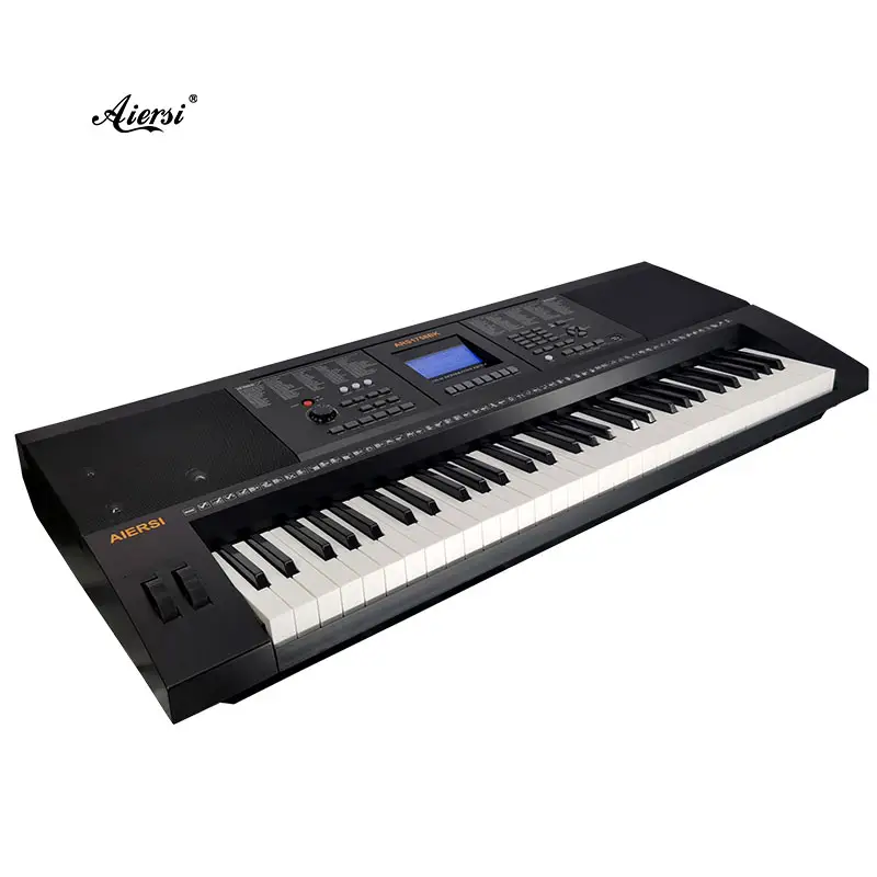 Professional electric piano double pulley electronic organ piano keyboard 61 keys MIDI & USB function Piano musical instruments
