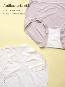 Ropa Interior Femenina al por Mayor, Bragas de Punto Sin Costuras, Antibacterianas, con Refuerzo, Cintura Media, Transpirables y Elásticas - Product Image 6
