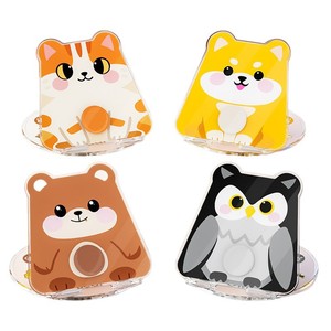 ที่วางโทรศัพท์อะคริลิคการ์ตูนแบบหมุนได้สำหรับดูวิดีโอและถ่ายทอดสด - Product Image 5