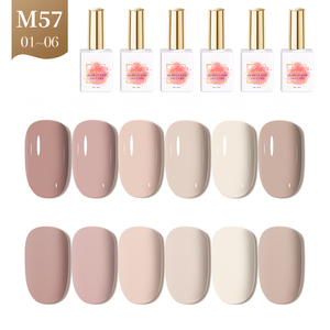 AILANUO Brilliant Effect 6 Colors Pastel ge <b>Nail</b> Polish <b>Set</b> ODM/OEM Customize Private Unique Brand and Bottle <b>Nail</b> Supplier - Product Image 1