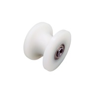 Usinage CNC Nylon POM HDPE Roues de guidage Roues en plastique pour jouets Roues de poulie en plastique avec courroie
