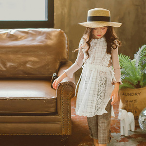 Commercio all'ingrosso di Shopping On-Line Per Bambini Bambino Della Ragazza di Fiore Abiti Congelati Con Pizzo E Fiocco Dal Fornitore Della Cina - Product Image 3