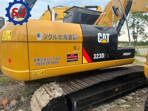 Excavatrice hydraulique d'occasion CAT 323D2L d'origine japonaise, matériel de construction, excavatrice CAT 323D2L 23T d'occasion en bon état, en stock - Product Image 4