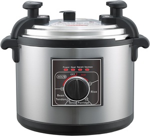 หม้อหุงข้าวไฟฟ้าอเนกประสงค์คุณภาพสูง ขนาด 15 ลิตร พร้อมระบบแรงดันอัตโนมัติ ผลิตจากสแตนเลส 24 in 1 รุ่น KC04032 - Product Image 3