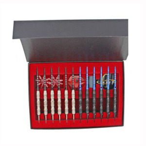 Jeu de fléchettes de sécurité en fer métallique personnalisé, lot de 12 fléchettes à <span class=keywords><strong>pointe</strong></span> en acier - Product Image 1