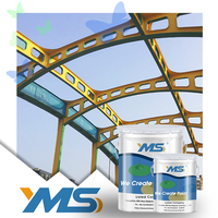 Peinture décorative de finition en polyuréthane aliphatique haute performance pour structures en acier et en aluminium, revêtement liquide brillant en spray