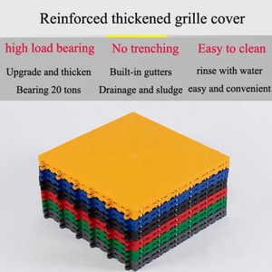 Garage Plastic Pp Car Interlocking Floor <b>Tiles</b> Removable Pp Car Parking Lot Floor <b>Covering</b> - Product Image 3