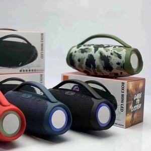Enceinte sans fil Bluetooth BOX3 MINI LED avec poignée, enceinte portable extérieure colorée, système audio avec subwoofer, <span class=keywords><strong>lecteur</strong></span> de <span class=keywords><strong>musique</strong></span> portable, étanche IPX4 - Product Image 4