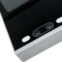 Interphone vidéo IP Joiwo JWAT422 avec empreinte digitale, PoE, SIP, biométrique, écran tactile capacitif 7 pouces, façade en alliage d'aluminium