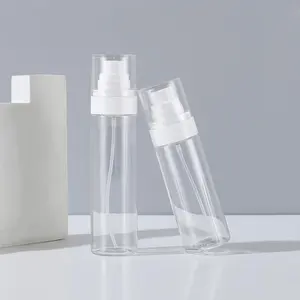 Прозрачная пластиковая бутылка-распылитель для косметики, 30 мл, 50 мл, 80 мл, 100 мл