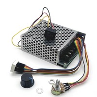 DC10-60V régulateur de vitesse moteur à courant continu 12V 24V 36V 48V module d'entraînement haute puissance PWM régulateur de vitesse moteur 40A régulateur de courant