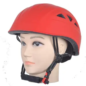 户外攀岩下坡头盔开山救援设备扩大安全头套头盔顶放工作头盔
