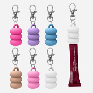 Custom Logo Eyebrow Pencil Lip Pen Liner Lipstick Holder Keychain Lipstick Keychain Lip Balm Holder <strong>Drinkware</strong> <strong>Accessories</strong> - Product Image 6