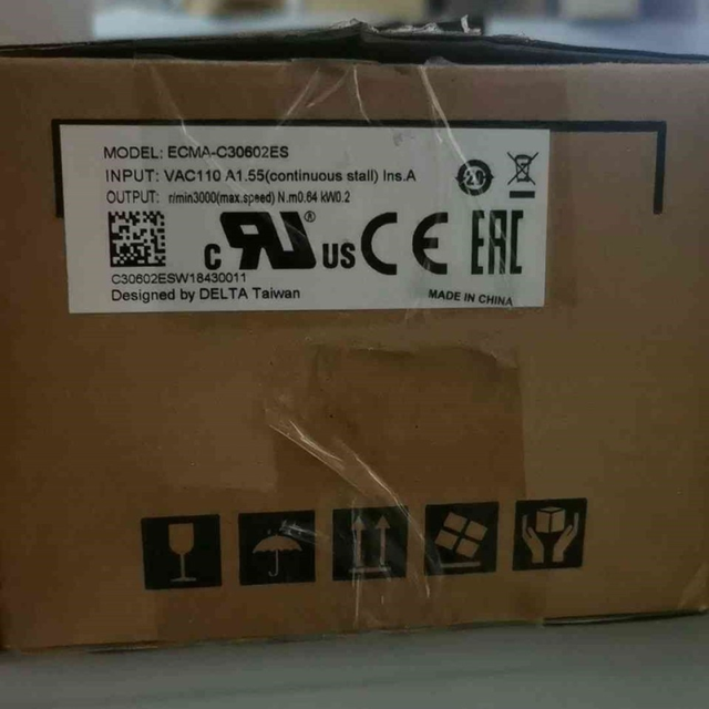 New Original PLC ECMA-C30602ES 110V 1.55A 0.2KW in Stock