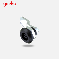 Loquet de panneau à quart de tour Yeeka 1420 en alliage de zinc/acier inoxydable de haute qualité, idéal pour les armoires de serveur