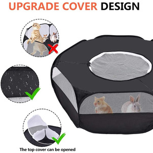 Portable extérieur exercice tente pour animaux de compagnie couverture étanche respirant clôture pliable pour chiens chats poussin nouveau petit Animal stylo portes - Product Image 2