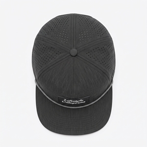 Gorra Deportiva de 5 Paneles con Parche de Lona con Logotipo Personalizado, Impermeable, Transpirable, Ajustable, Estilo Urbano, Marca T&L, Unisex, Venta al Por Mayor - Product Image 5