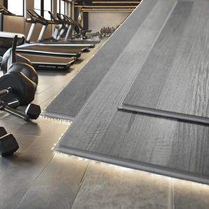 Suelo de PVC SPC Ecológico de Estilo Moderno, Impermeable, Resistente al Desgaste, Autoadhesivo, para Villas, Almacenes, Gimnasios, Hospitales, Balcones y Baños - Product Image 2