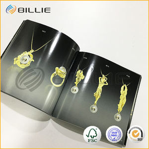 Custom Print Mode-Design Billig Volle Farbe Unternehmen Werbe Probe Katalog Broschüre broschüren druck fabrik - Product Image 1