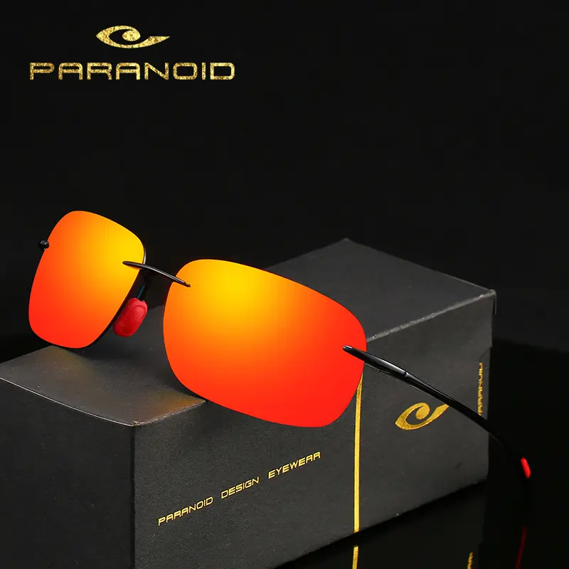 Параноидальные сверхлегкие безободковые уличные спортивные солнцезащитные очки мужские спортивные солнцезащитные очки
