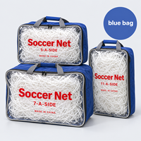But de football pliable en acier de 2m x 1m avec filet en polyester et sac de transport pratique